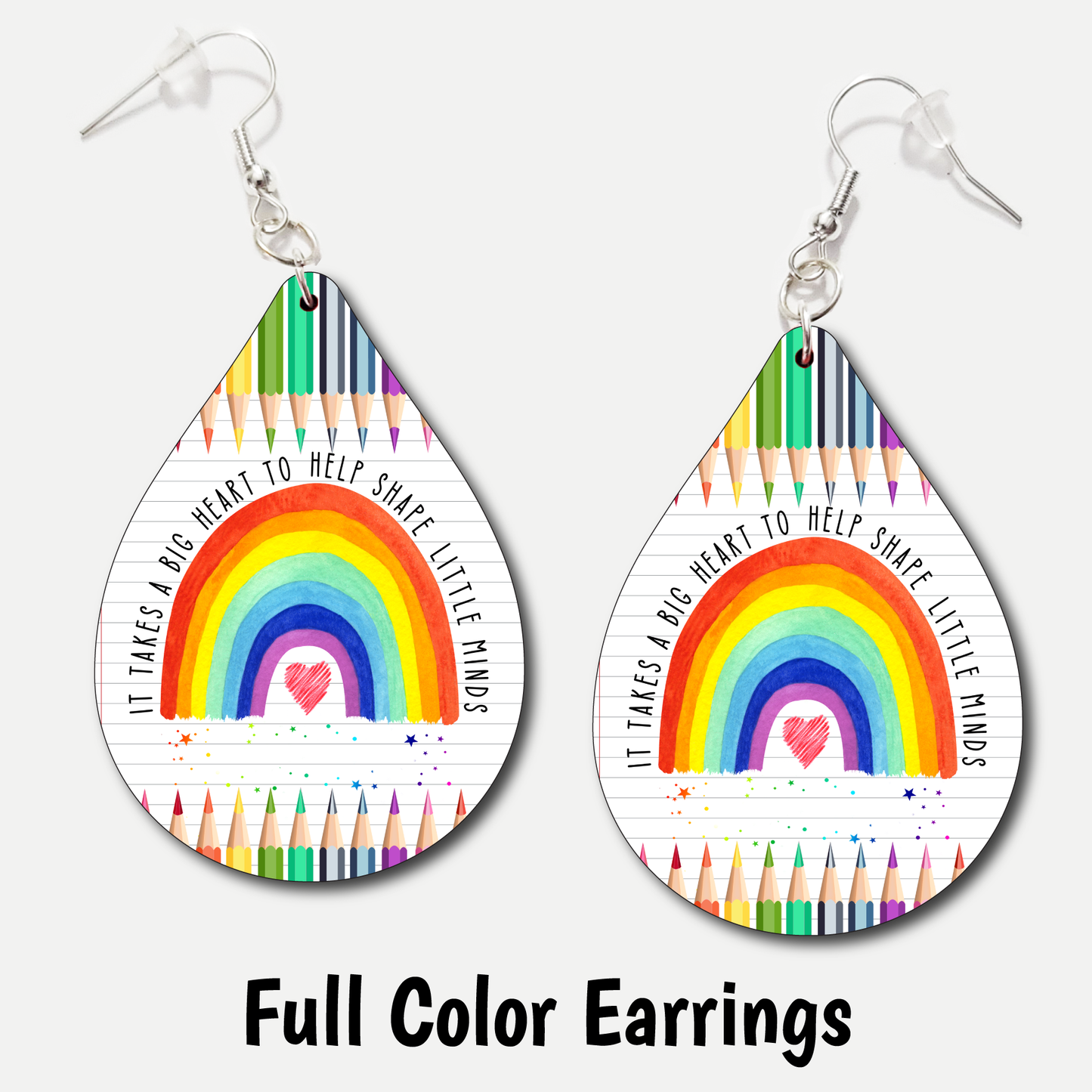 Shape Little Minds - Acrylic Earrings