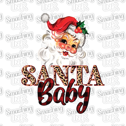 Santa Baby 2 - Heat Transfer | DTF | Sublimation (TAT 3 BUS DAYS) [4G46-16HTV]