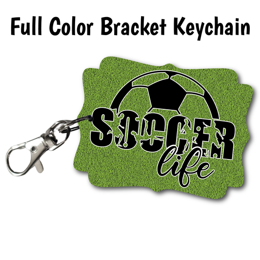 Soccer Life - Full Color Keychains