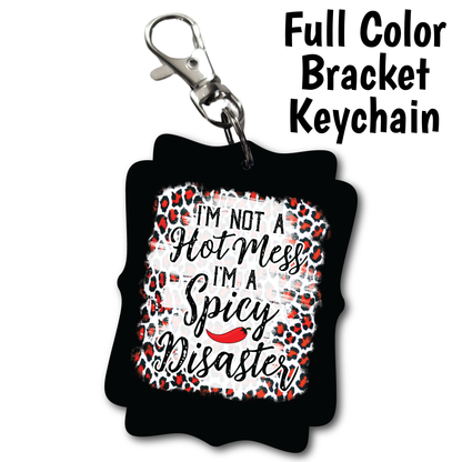 Spicy Disaster - Acrylic Keychain