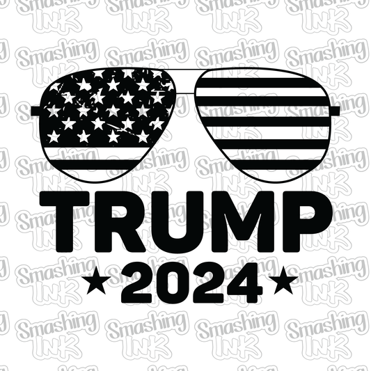 Trump 2024 Sunglasses - Heat Transfer | DTF | Sublimation (TAT 3 BUS DAYS) [15G5-5HTV]