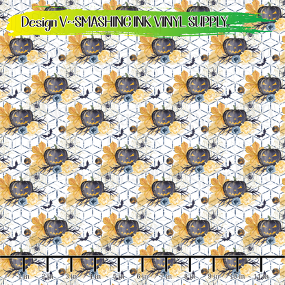 Cute Halloween ★ Pattern Vinyl | Faux Leather | Sublimation (TAT 3 BUS DAYS)