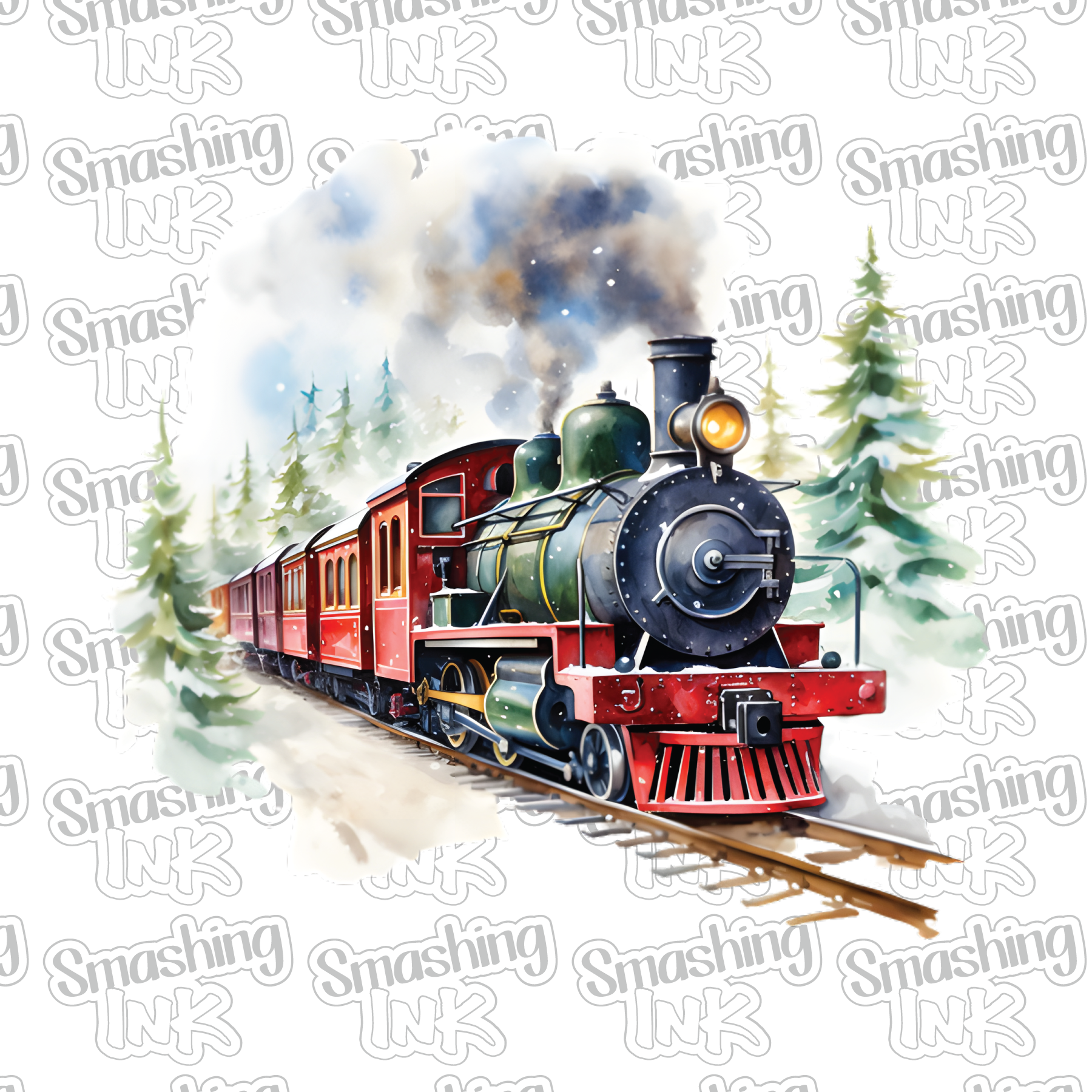 Sublimation Train Design Vintage Train 2 - Heat Transfer | DTF | Sublimation (TAT 3 BUS DAYS ...