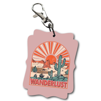 Wanderlust - Acrylic Keychain