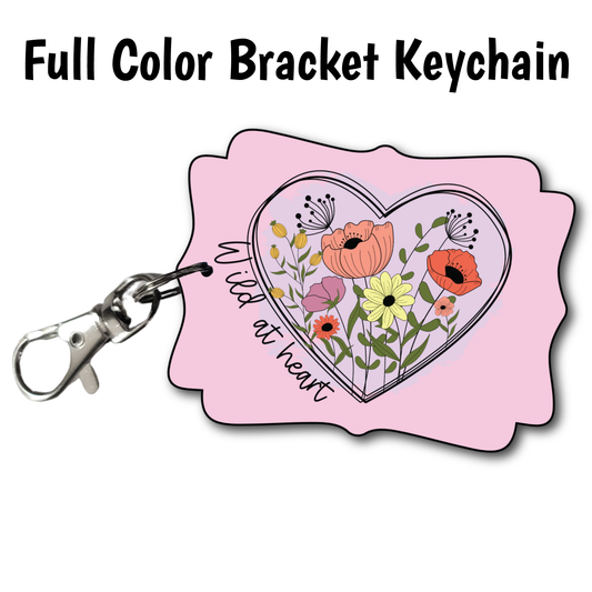 Wild at Heart - Full Color Keychains