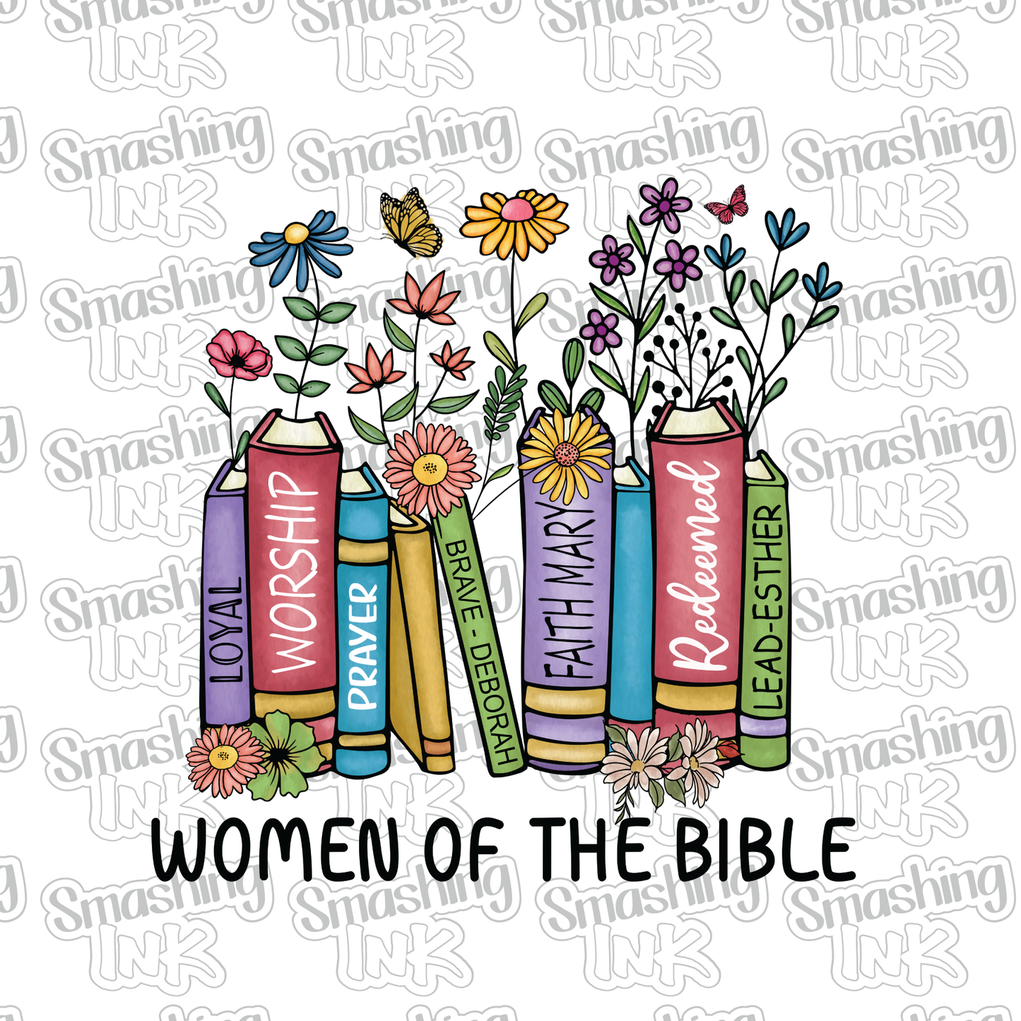 Women Of The Bible - Heat Transfer | DTF | Sublimation (TAT 3 BUS DAYS) [9K-13HTV]