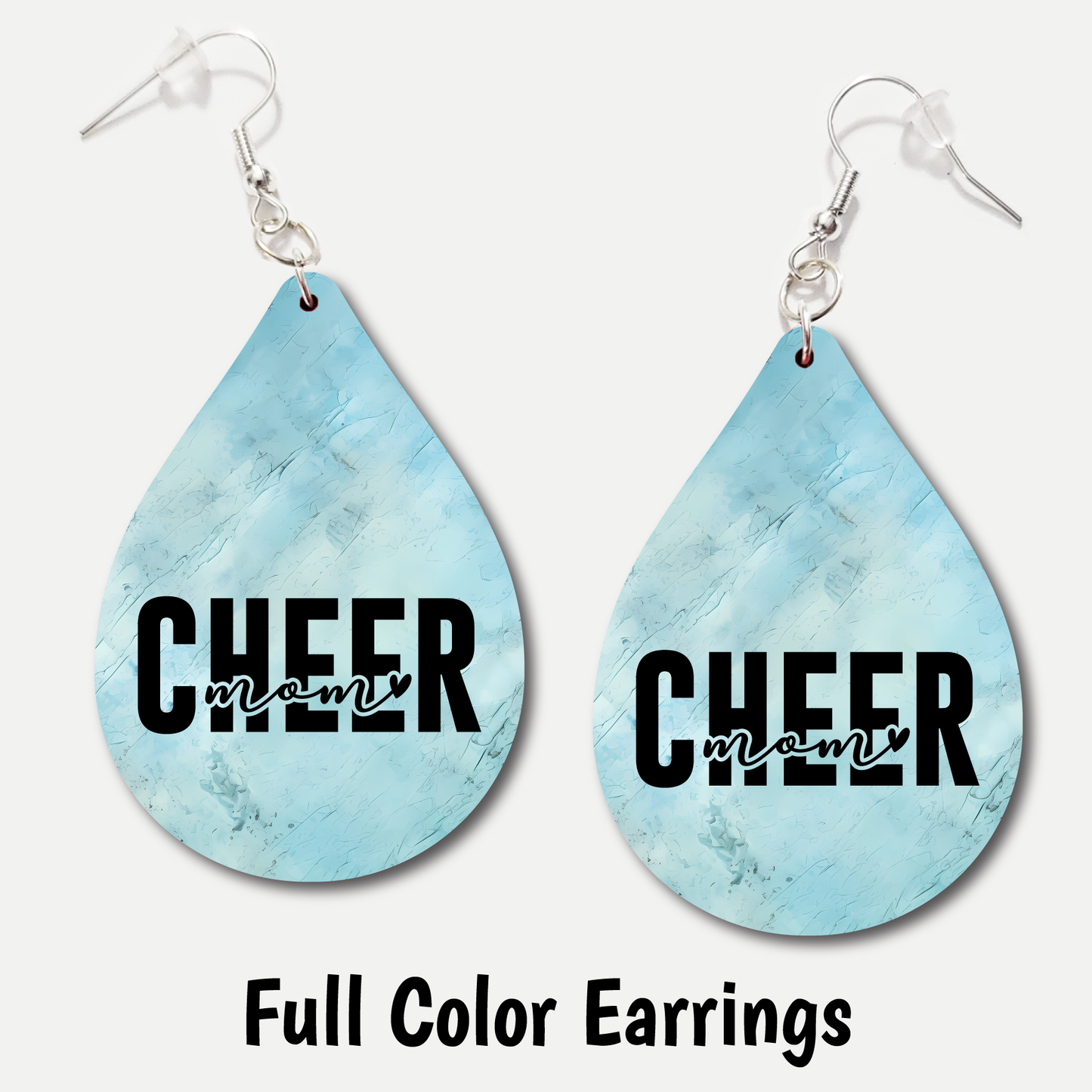 Cheer Mom - Full Color Earrings
