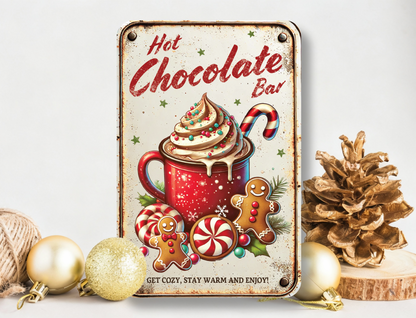 Chocolate Bar - Metal Home Decor Sign | 12x18 inches