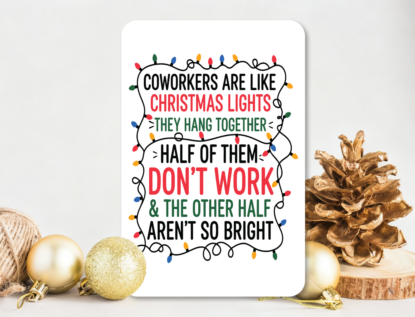 Coworkers - Metal Home Decor Sign | 12x18 inches