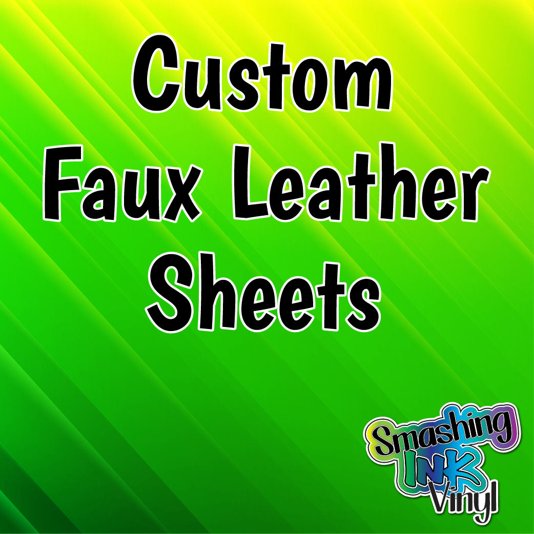 Custom - Faux Leather Sheets (MTO-3-7 BUS DAYS)
