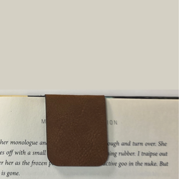 Heaven Crowded - Bookmark | Magnetic | Engraved Leatherette