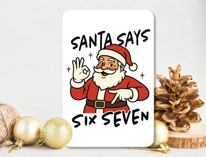 Six Seven - Metal Home Decor Sign | 12x18 inches