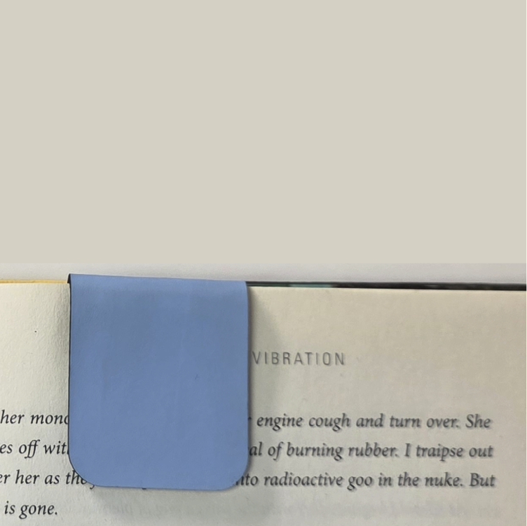 Heaven Crowded - Bookmark | Magnetic | Engraved Leatherette