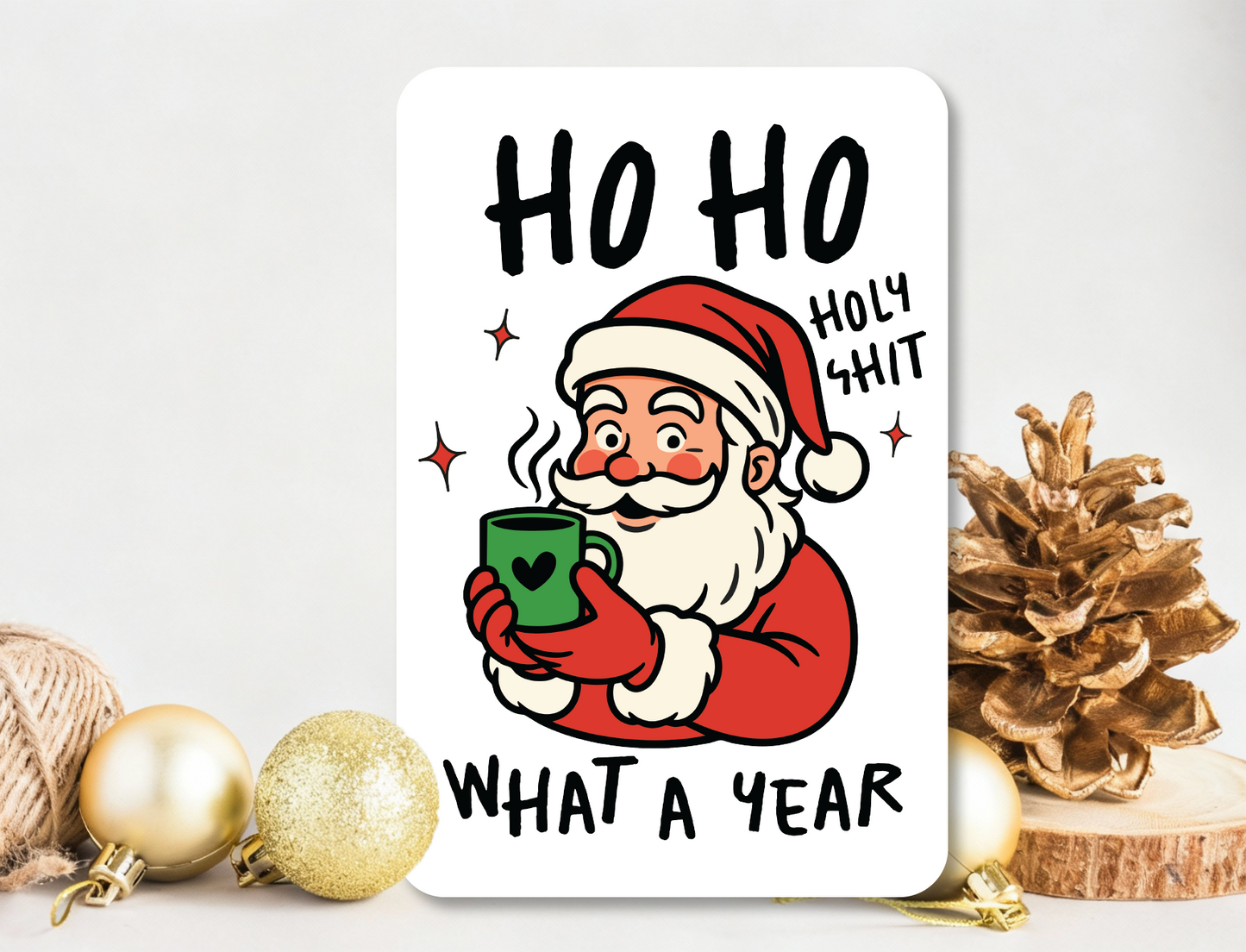 What a Year - Metal Home Decor Sign | 12x18 inches