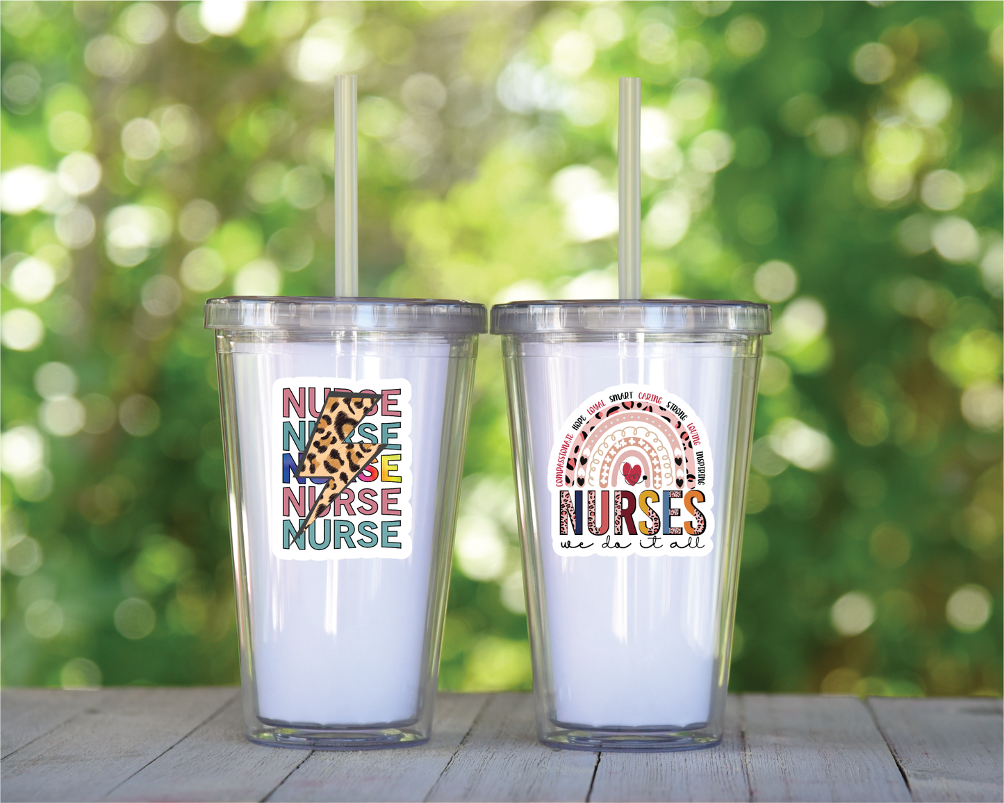 Nurse Fun - Full Color Vinyl Stickers (SHIPS IN 3-7 BUS DAYS)