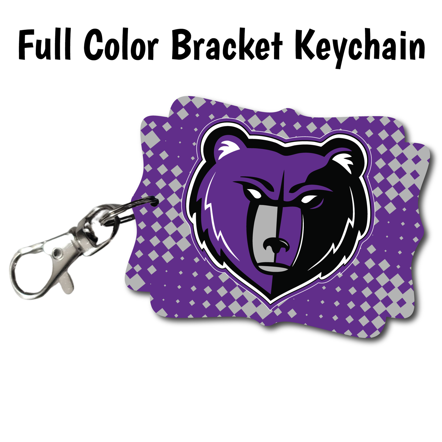 Rocky Mountain Grizzlies - Acrylic Keychain