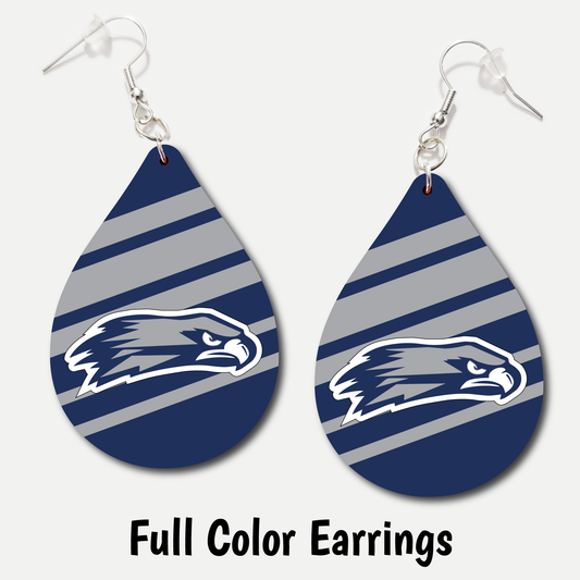 Skyview Hawks - Acrylic Earrings