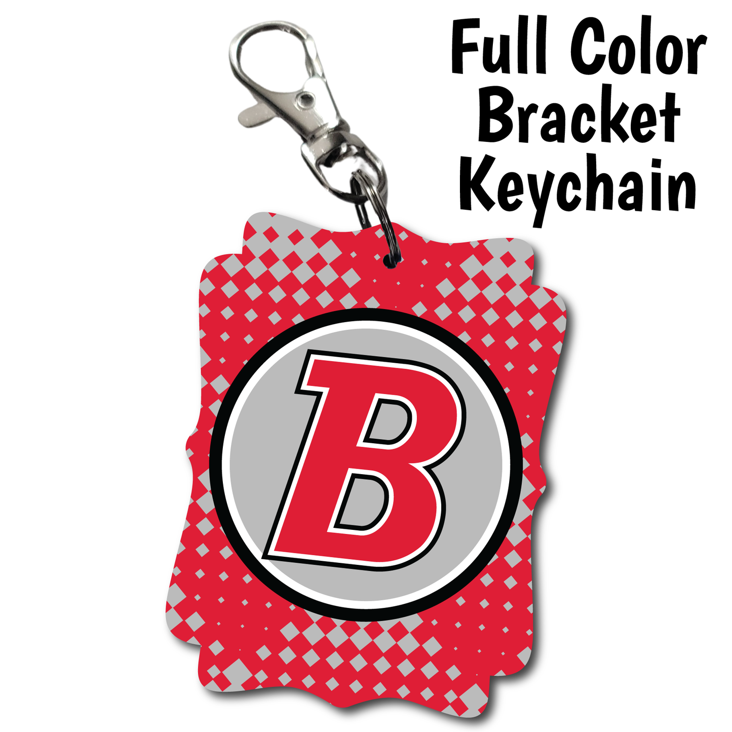 Boise Brave - Full Color Keychains