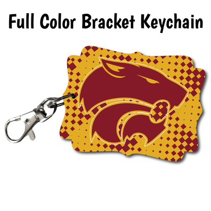 Columbia Wildcats - Full Color Keychains