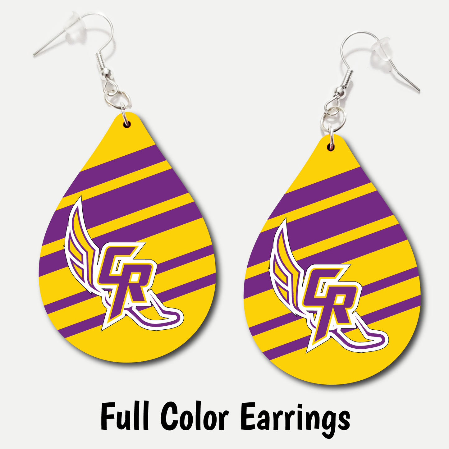 Cascade Ramblers - Full Color Earrings