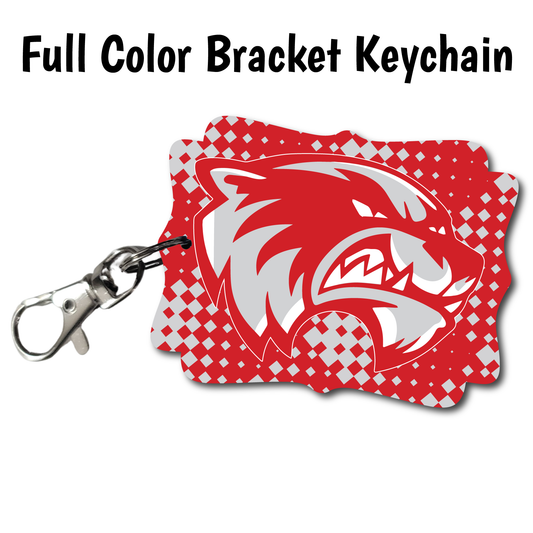 Weiser Wolverines - Full Color Keychains