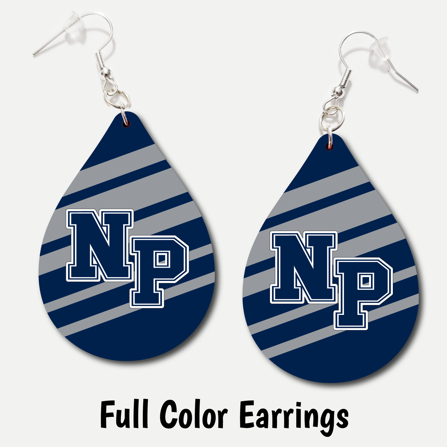 New Plymouth Pilgrims - Full Color Earrings