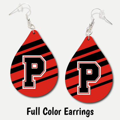 Payette Pirates - Full Color Earrings