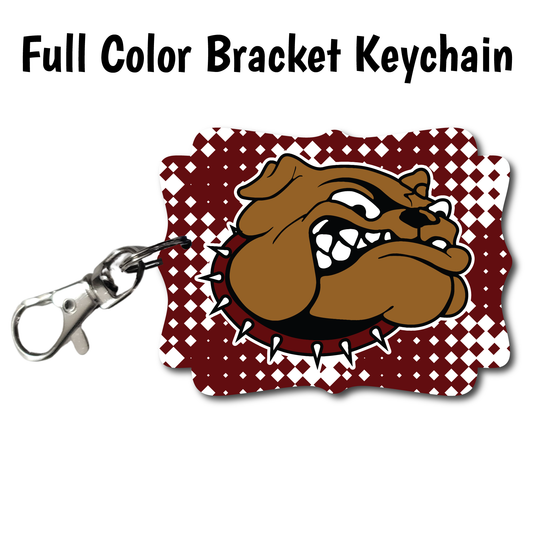 Sandpoint Bulldogs - Full Color Keychains