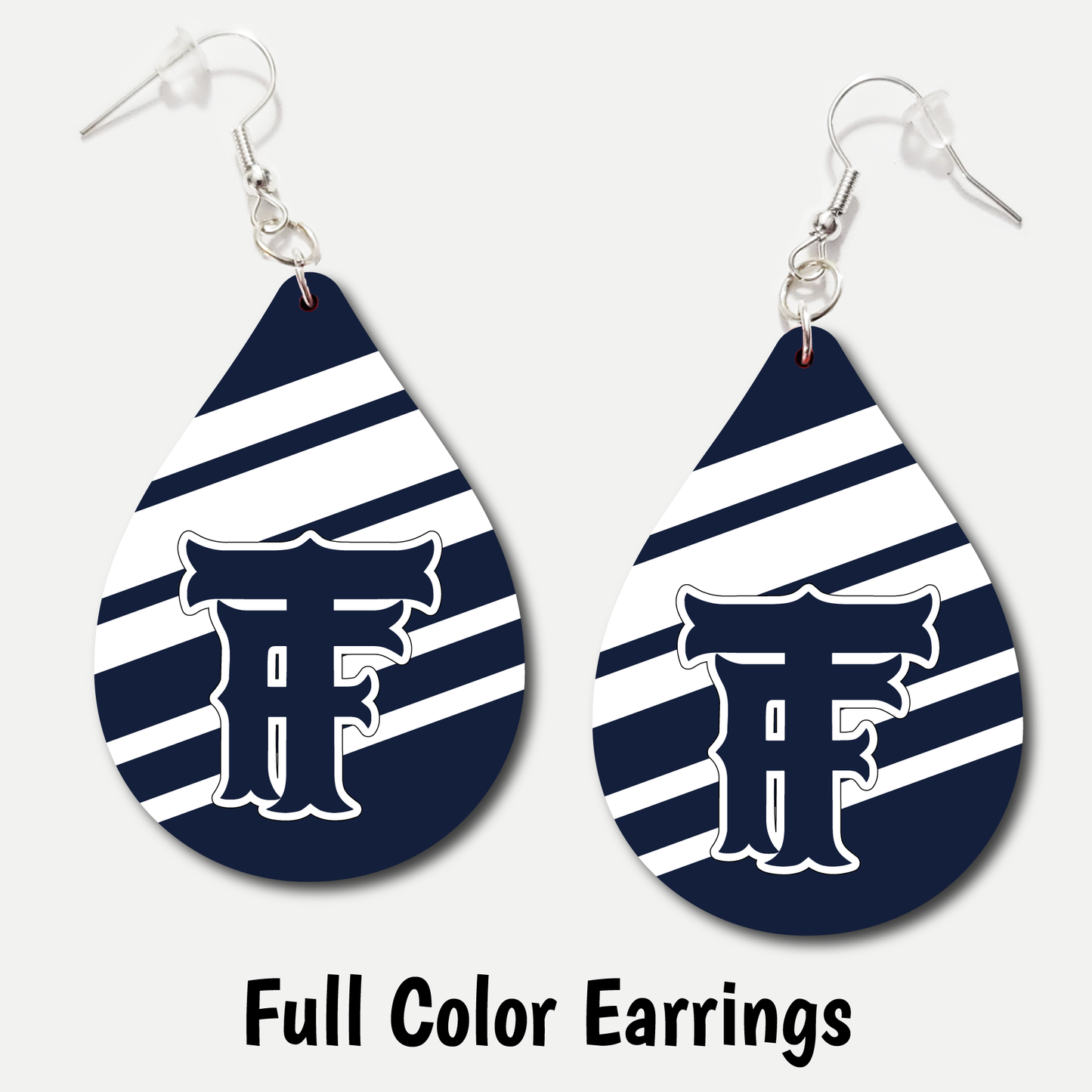Twin Falls Bruins - Full Color Earrings
