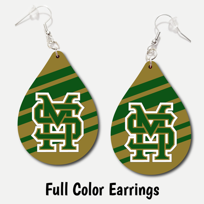 St. Maries Lumberjacks 1 - Acrylic Earrings