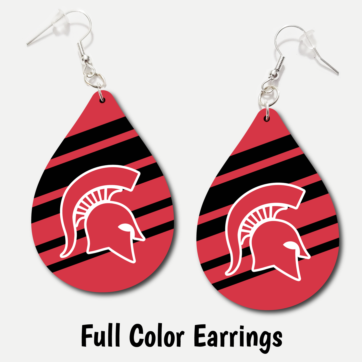 Minico Spartans - Full Color Earrings