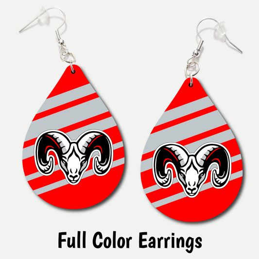 Highland Rams - Acrylic Earrings