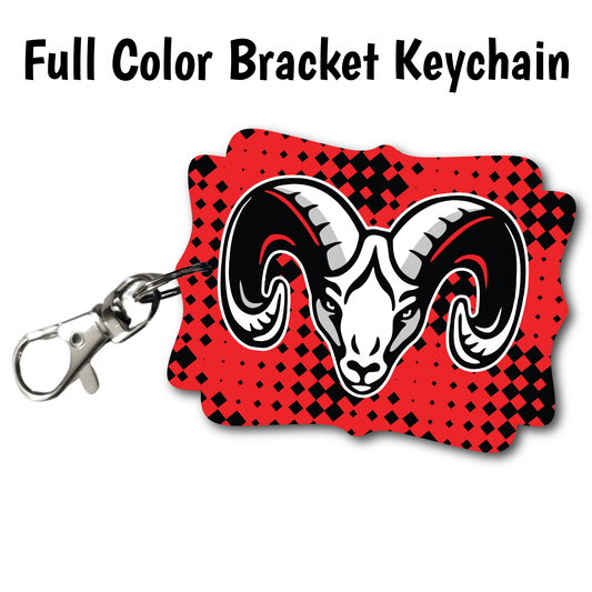 Highland Rams - Acrylic Keychain