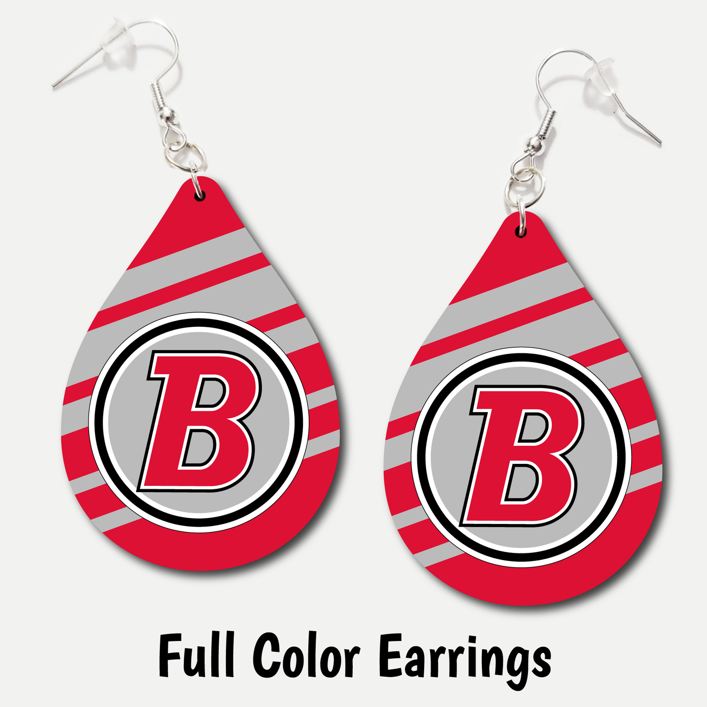 Boise Brave - Acrylic Earrings