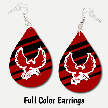 Idaho Arts Phoenix - Acrylic Earrings