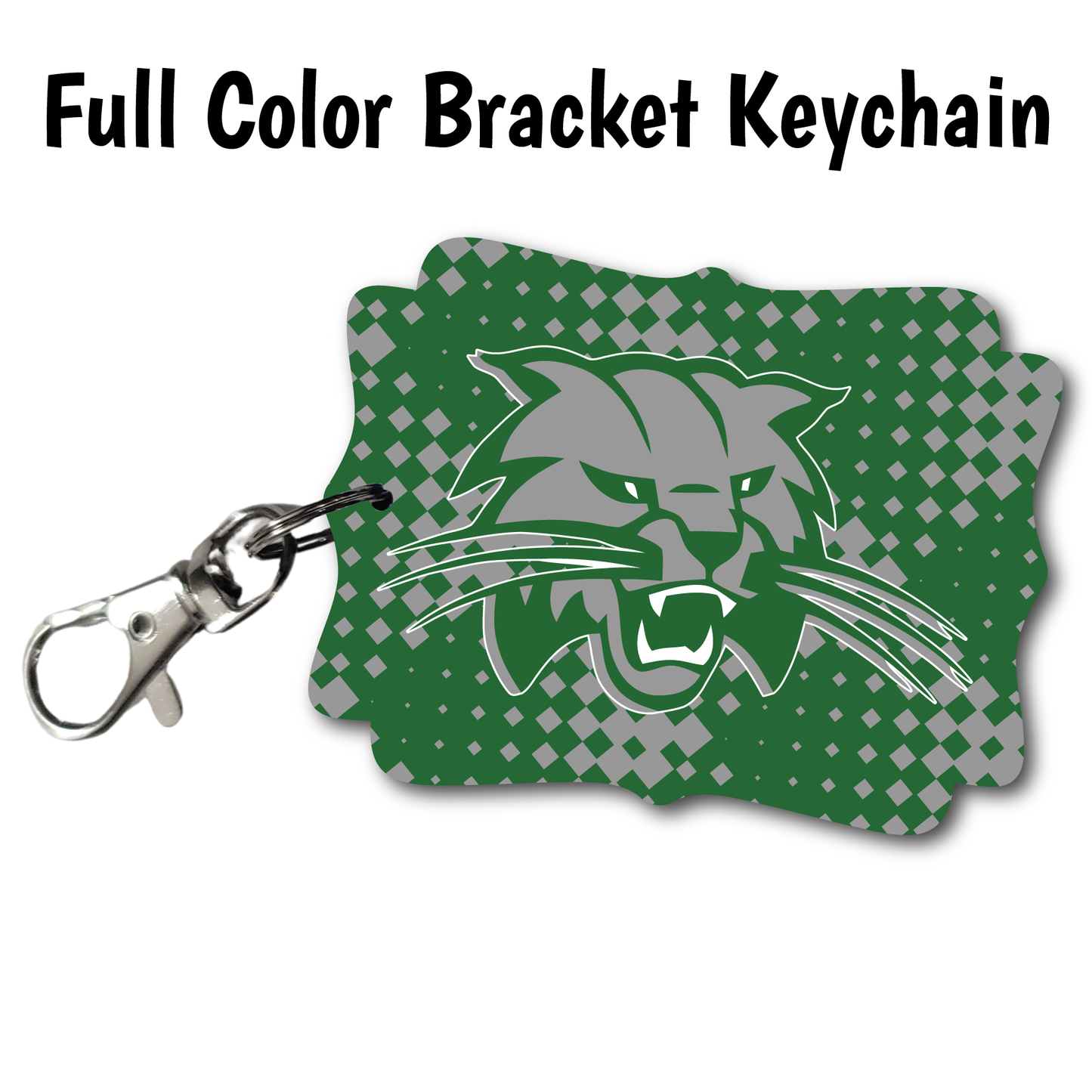 Burley Bobcats - Full Color Keychains