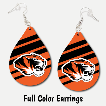 Jerome Tigers - Acrylic Earrings