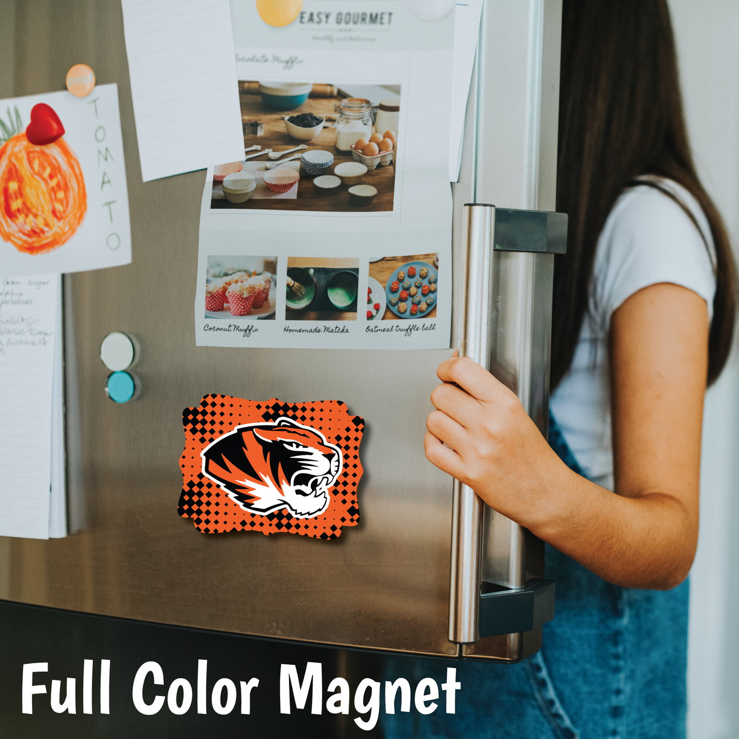 Jerome Tigers - Full Color Magnets