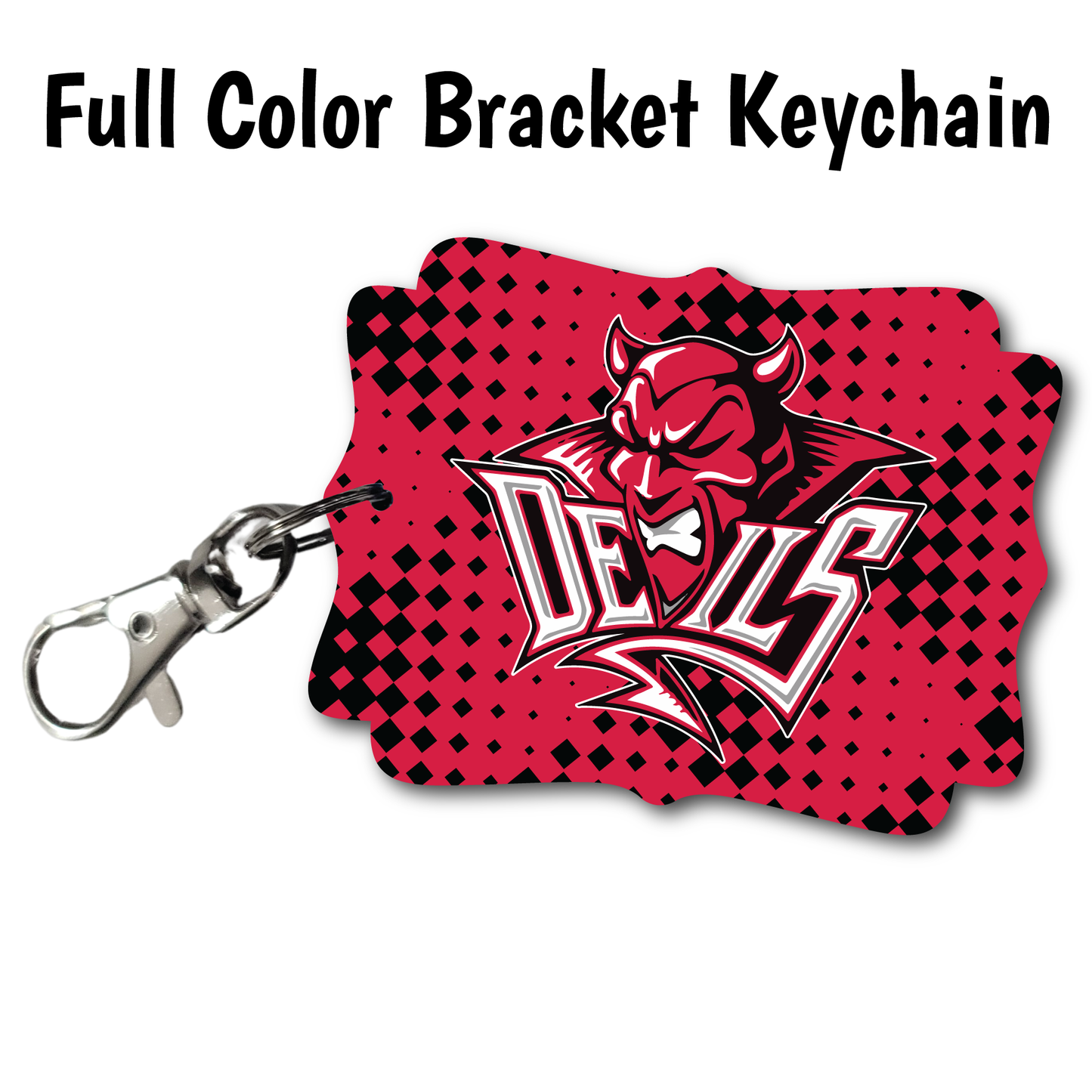 Murtaugh Red Devils - Full Color Keychains