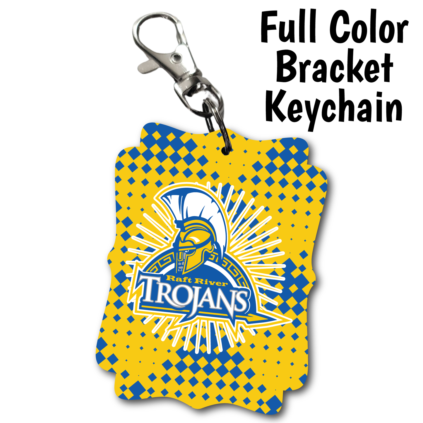Raft River Trojans - Full Color Keychains