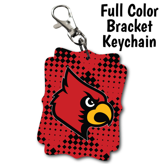 Soda Springs Cardinals - Acrylic Keychain