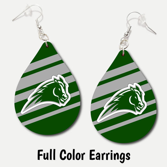 Blackfoot Broncos - Acrylic Earrings