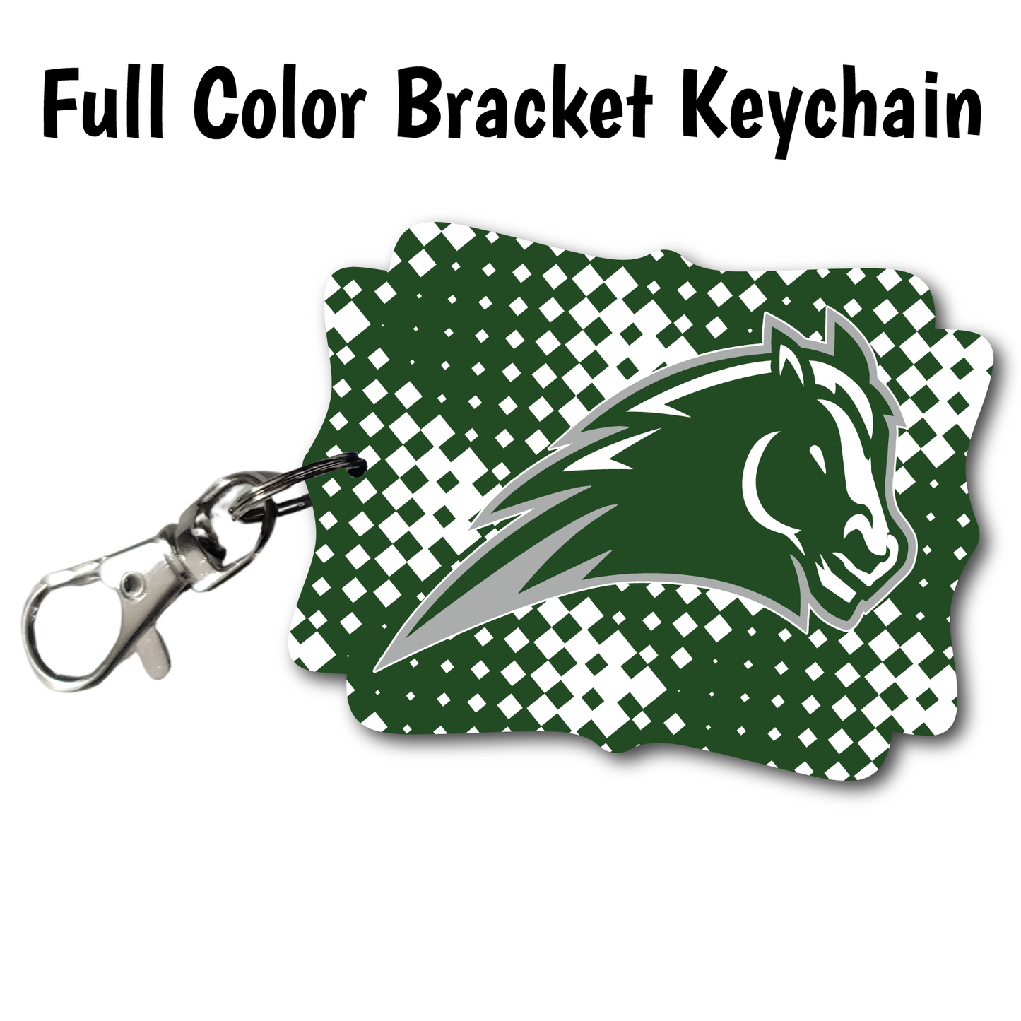 Blackfoot Broncos - Full Color Keychains