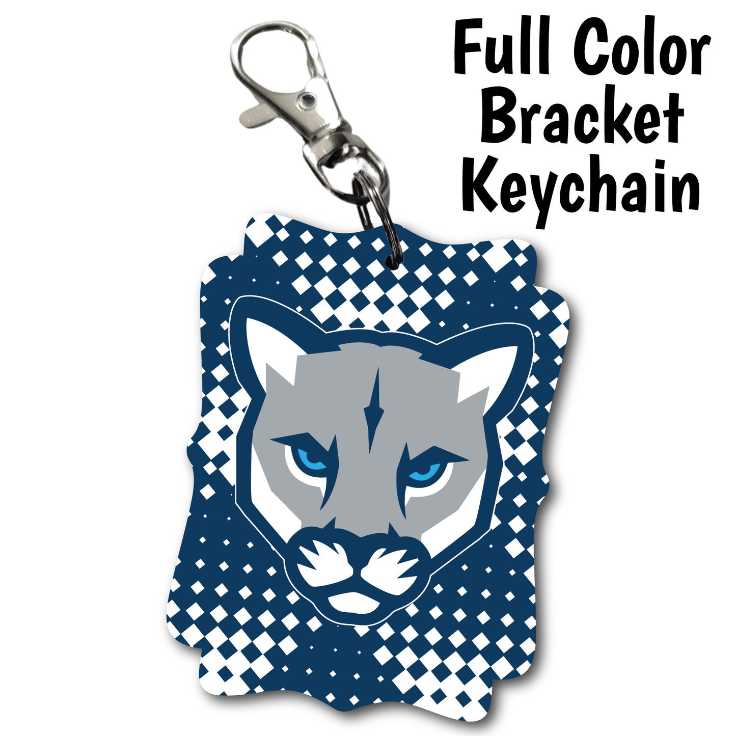 Firth Cougars - Acrylic Keychain