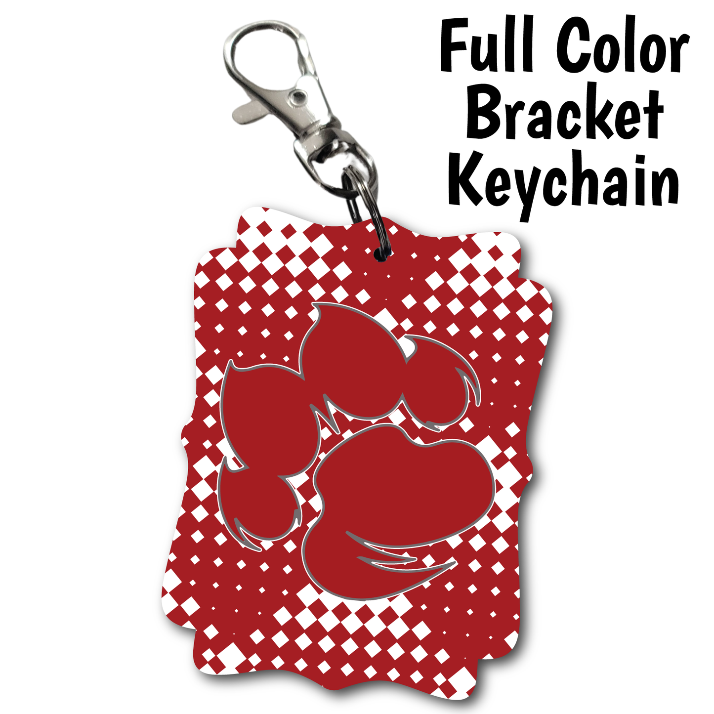 Madison Bobcats - Full Color Keychains