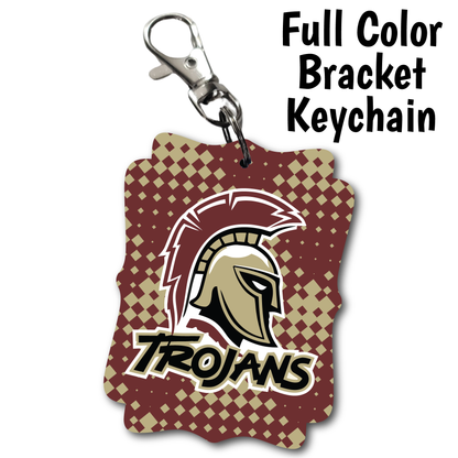 Rigby Trojans - Acrylic Keychain