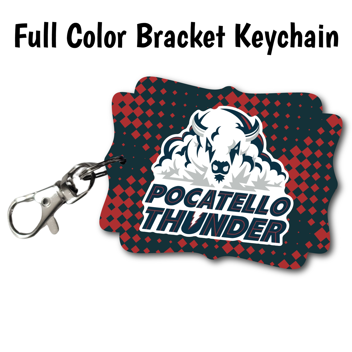 Pocatello Thunder - Acrylic Keychain