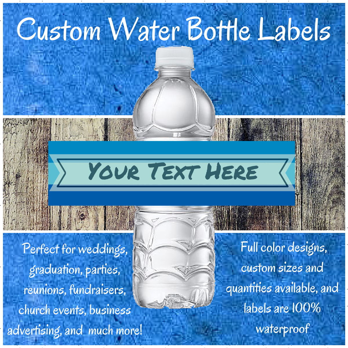 Water Label Packaged Drinking Water/Mineral Water Labels At Best Price