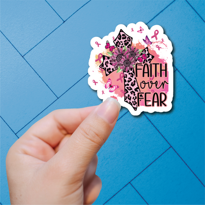 Faith And Praise - Full Color Vinyl Stickers (SHIPS IN 3-7 BUS DAYS)