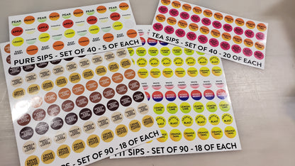 Sip Labels (READY TO SHIP IN 3-5 BUSINESS DAYS)